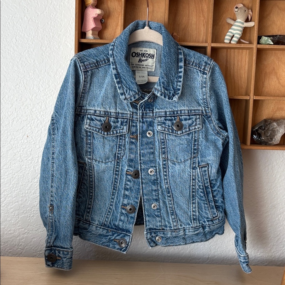 OshKosh B'gosh Classic Blue Kids Jean Jacket